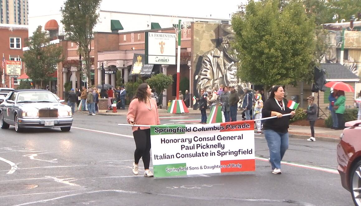 Columbus Day Parade Celebrates Italian-American Heritage in Springfield