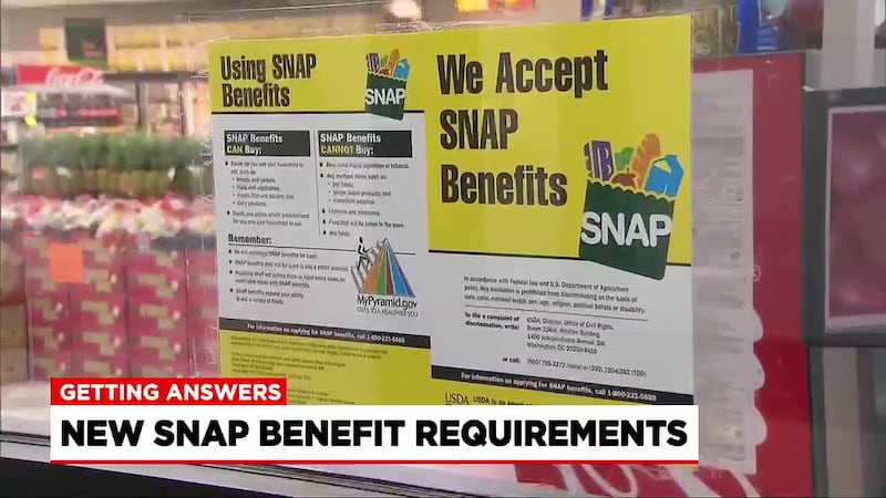 New SNAP benefit requirements