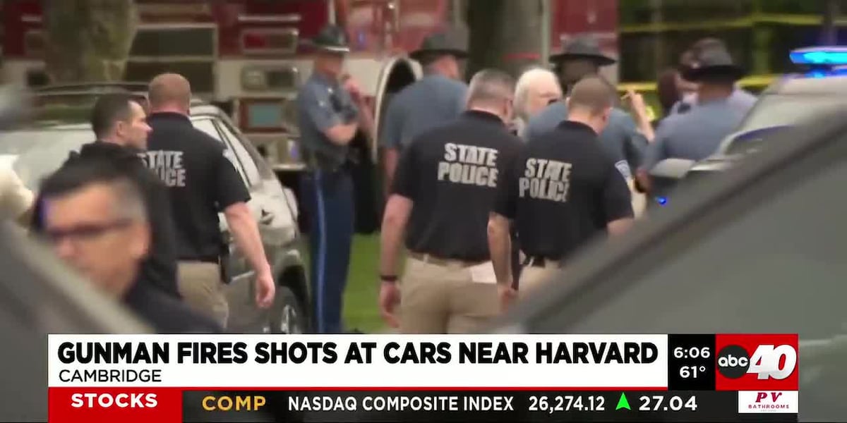 Man shoots at passing cars near Harvard University
