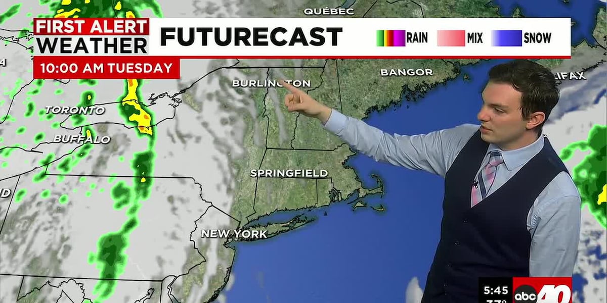 Sunny & Warm to Start the Week