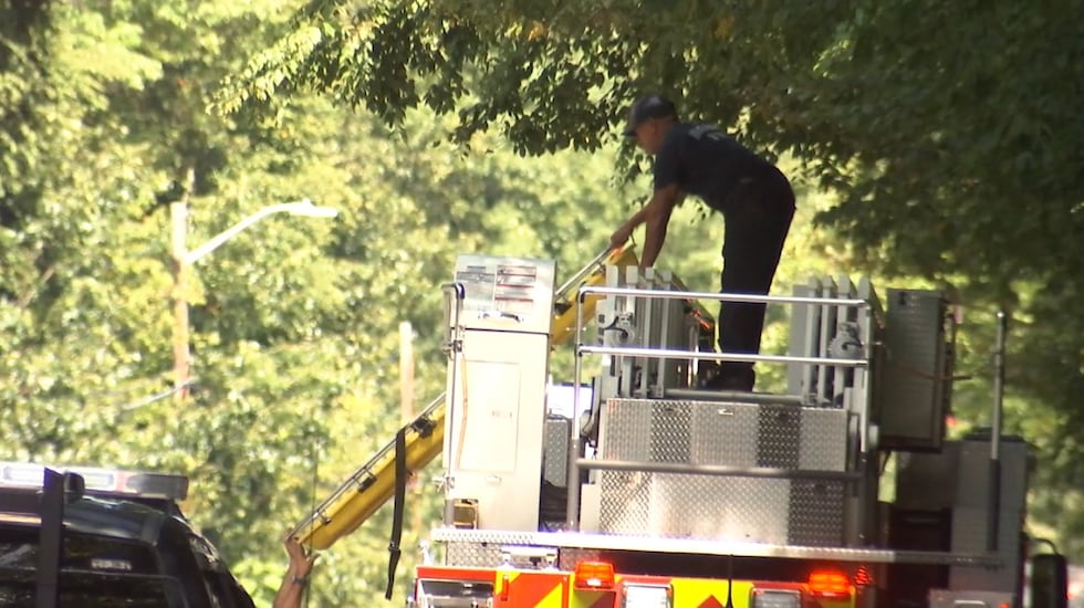 First responders were called to the scene at about 1 p.m. on Labor Day.
