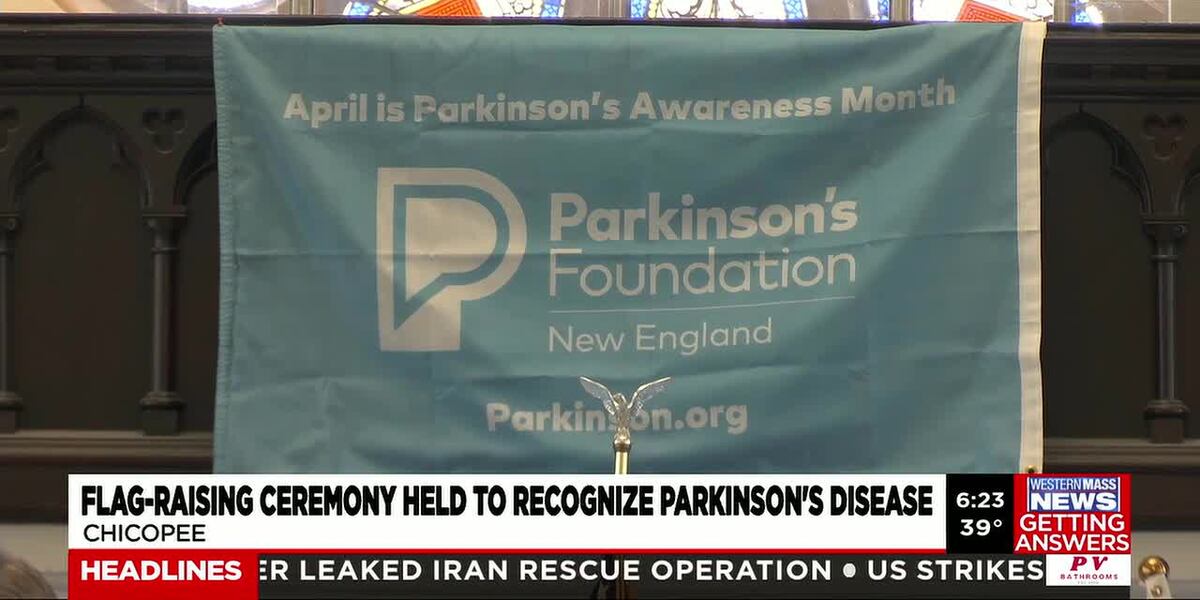 Flag raising ceremony held for Parkinson’s disease