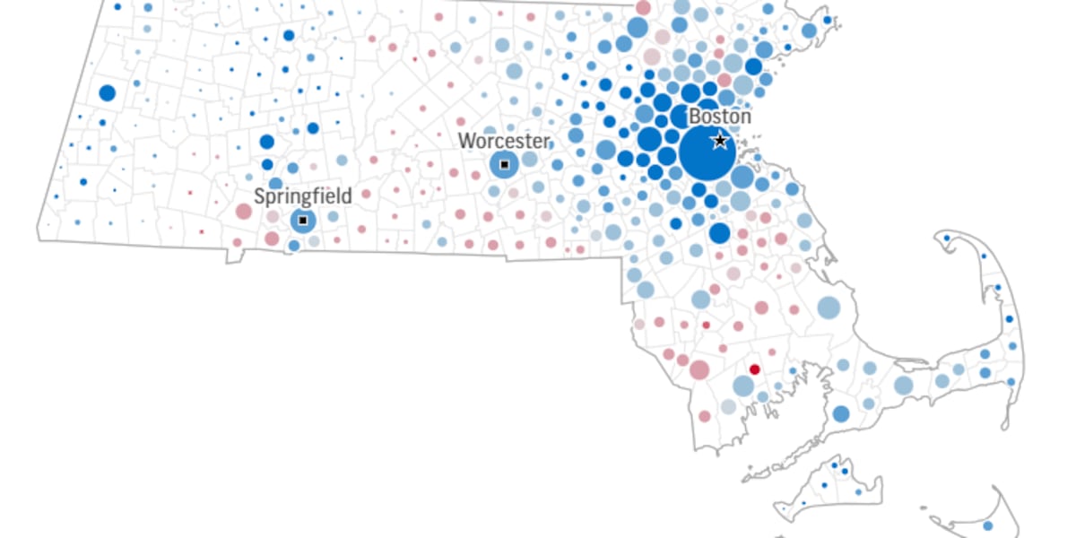 Mass Voting Map MAP: How communities voted in the presidential election