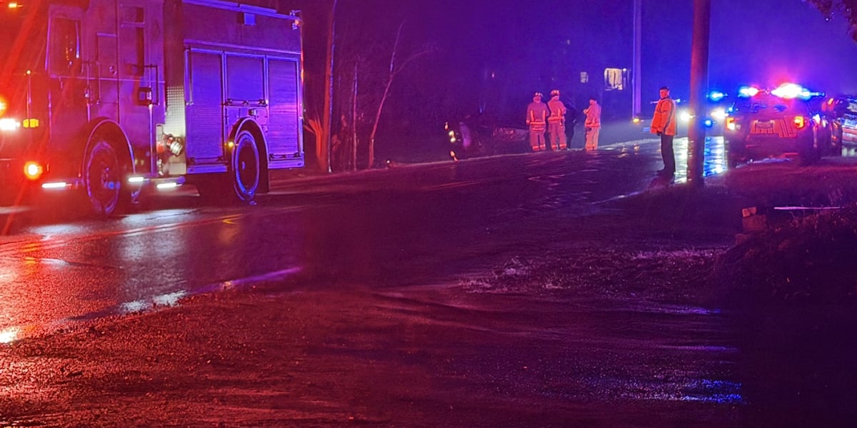 Officers respond as car flips over in Feeding Hills