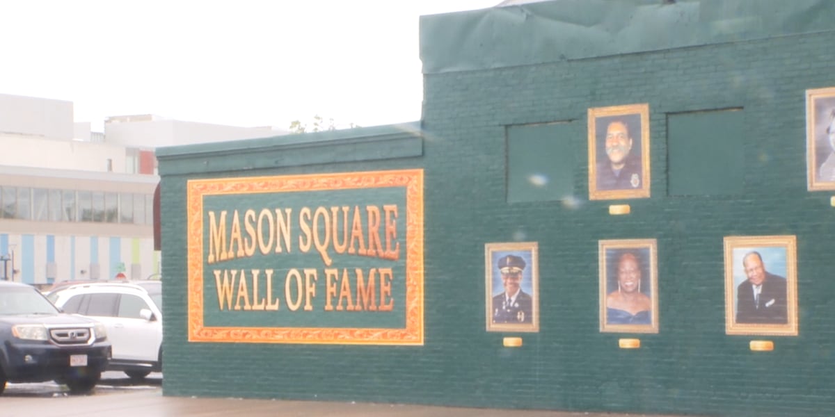 Mason Square community celebrates Wall of Fame mural