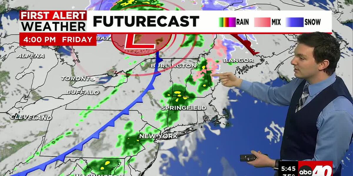 Mild with a Mix of Sun & Clouds Thursday