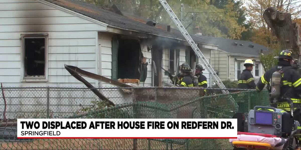 Cheney Rd Springfield Fire 2 people displaced following Springfield house fire