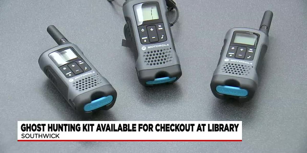 Ghost hunting kit now available at Southwick Public Library