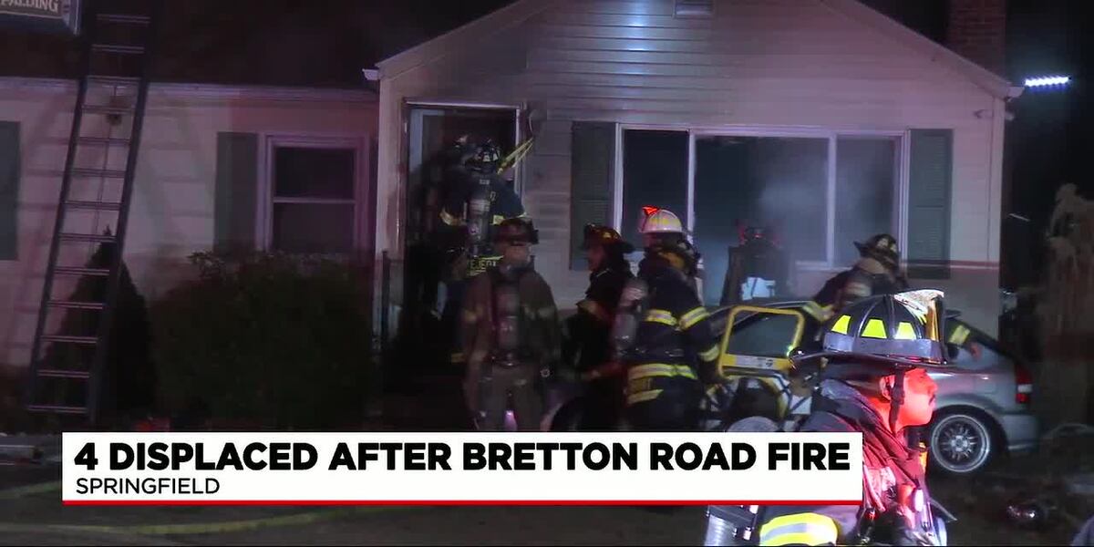 House fire in Springfield leaving four without a home