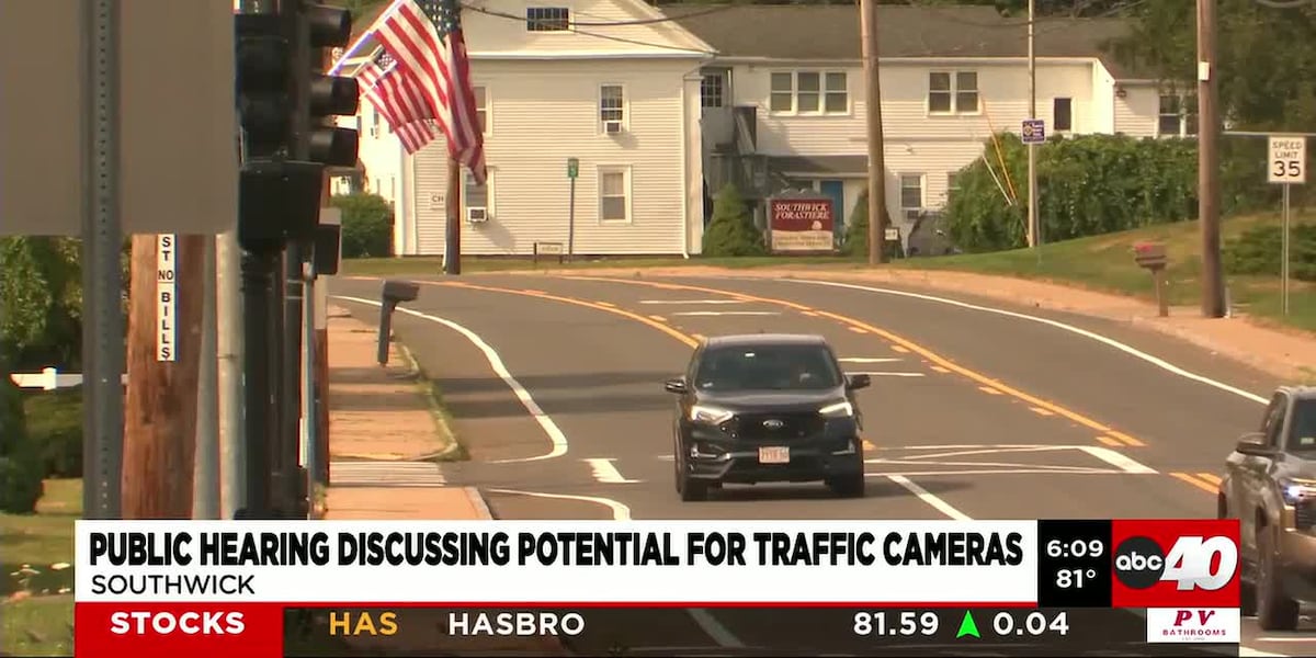 Southwick board expected to decide on traffic cameras