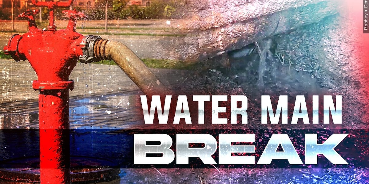 Water main break closes roads in Springfield