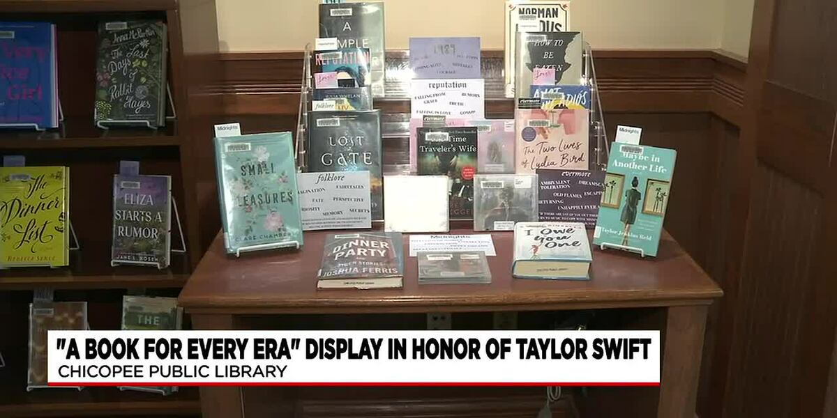 Library Taylor Swift Program Chicopee library using Taylor Swift’s tour to help inspire readers