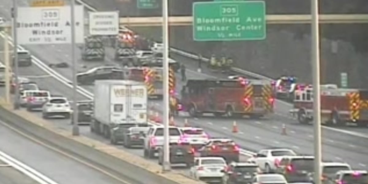 Enfield man dies after crashing into guardrail on I-91 in Windsor