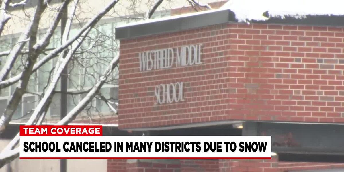 School Canceled In Many Districts Due To Snow school-canceled-in-many-districts-due-to-snow