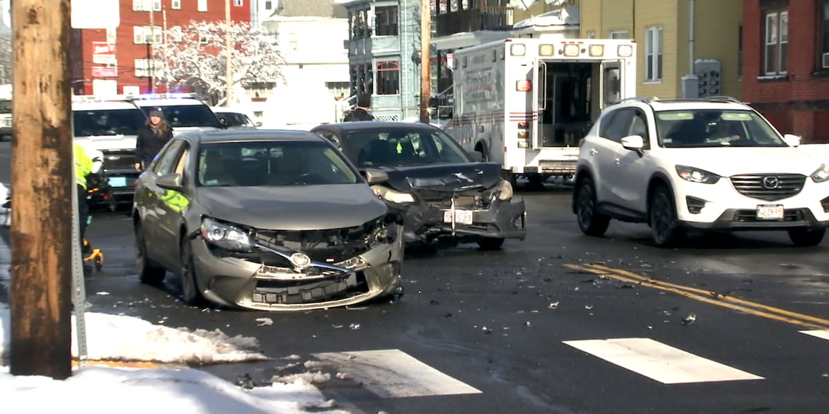 Two cars seriously damaged following accident in Chicopee