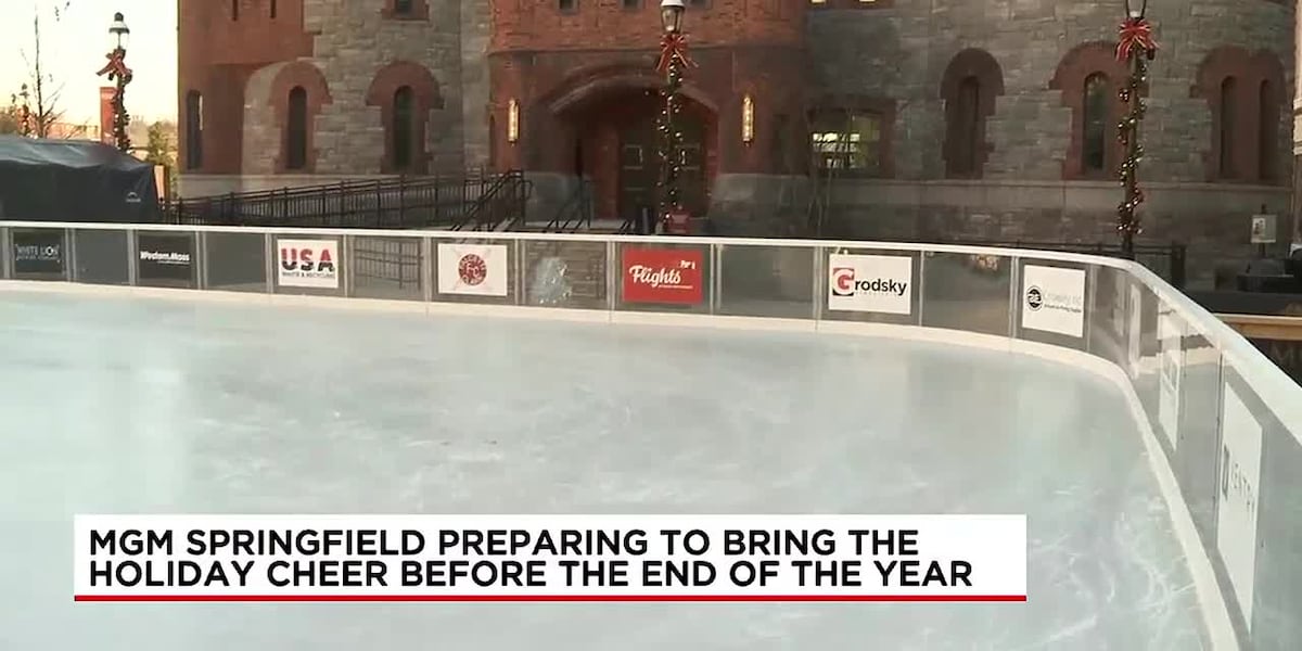 Springfield Ice Rink Skating, entertainment coming to MGM Springfield this holiday season