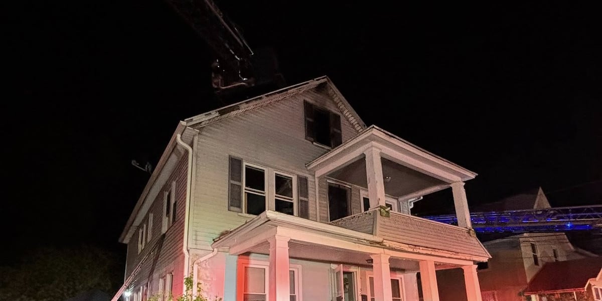 Seven people displaced in late-night Springfield house fire