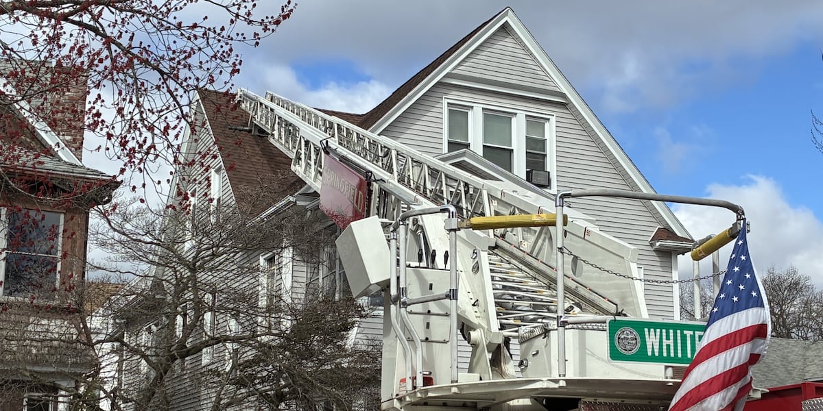 Firefighters extinguish house fire on Springfield’s Ranney Street
