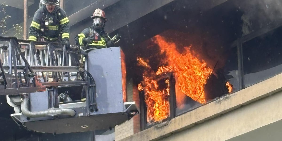Police search for suspects after fire at vacant Springfield hospital