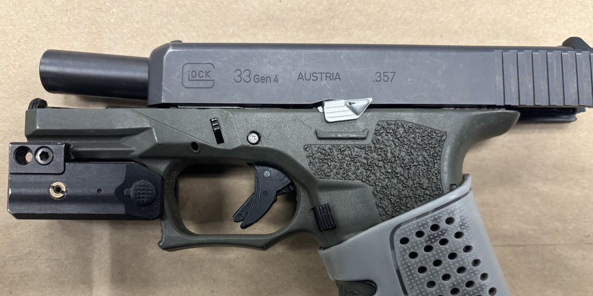 Police seize handgun, arrest juvenile after traffic stop