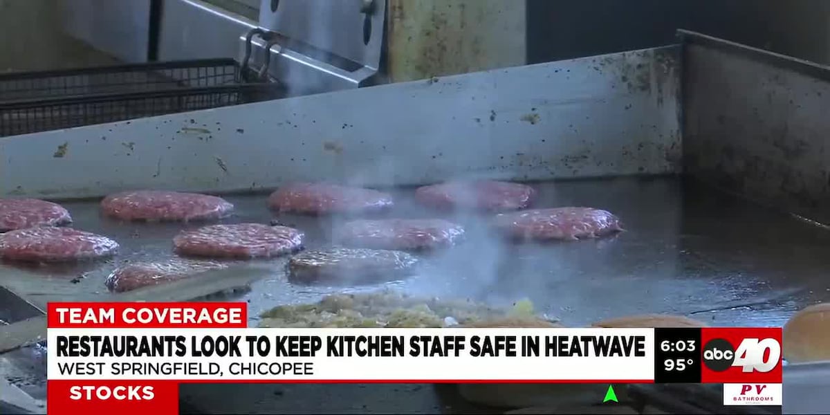 No break from the heat: Restaurant workers push through the heat wave