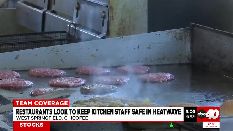 No break from the heat: Restaurant workers push through the heat wave
