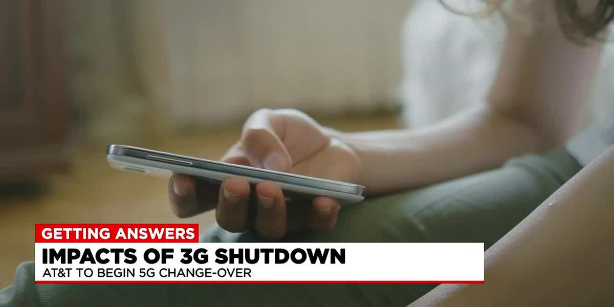 AT&T making switch over to 5G, shutting down 3G network