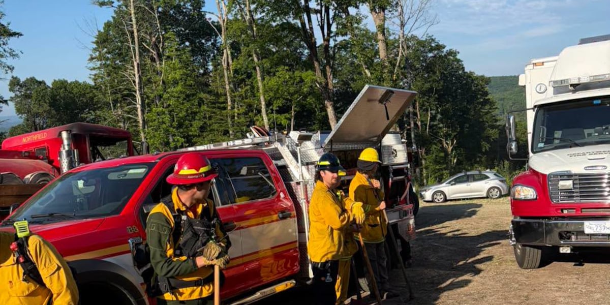 First responders work second day to battle brush fire