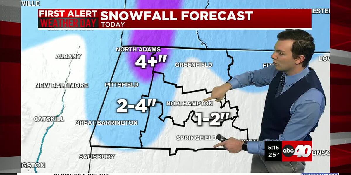 Light Snow Tuesday May Bring a White Christmas
