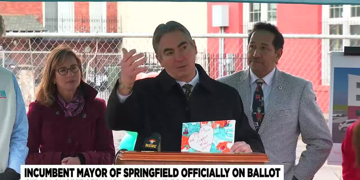 Sarno on ballot seeking seventh term as Springfield’s mayor