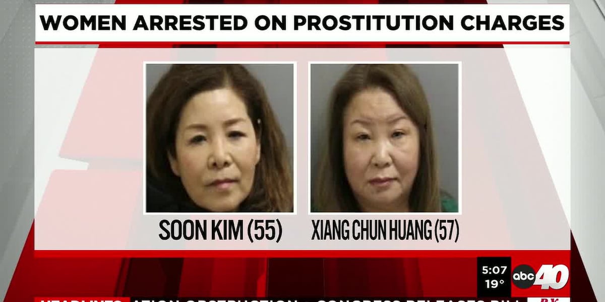 Wellness spa workers arrested on prostitution charges