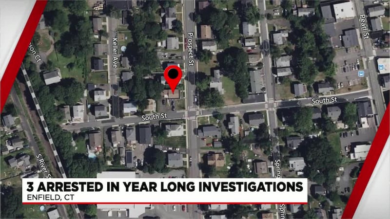 Three arrested in Enfield