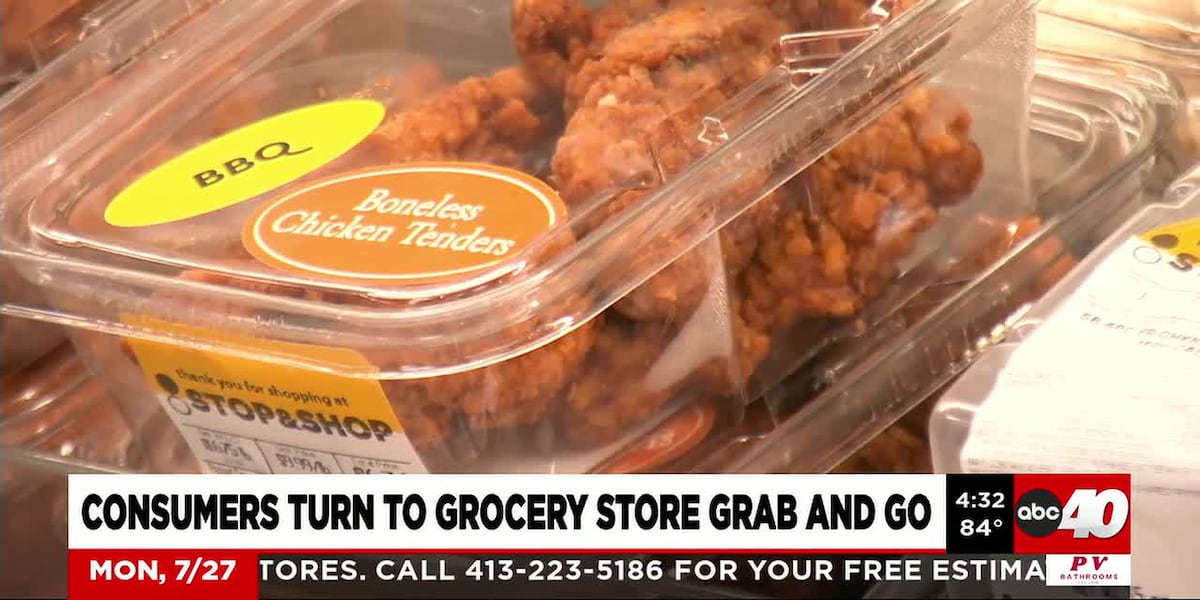Consumers turn to grocery store meals as fast food prices skyrocket