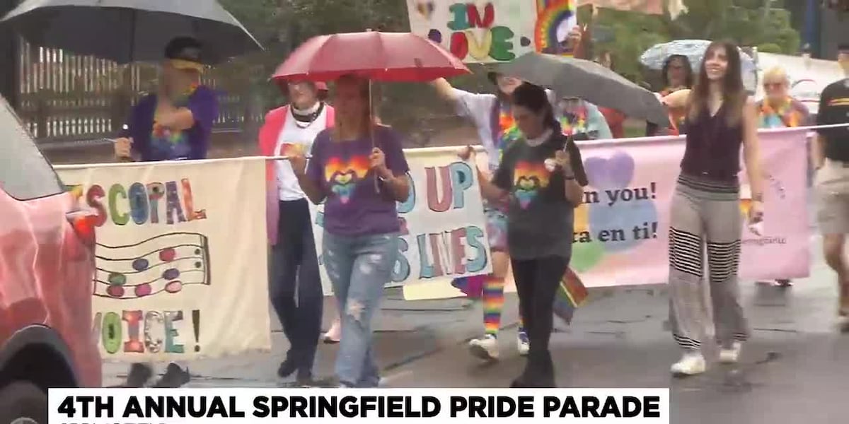 Springfield Pride Springfield Pride Parade powers through the rain in 2025