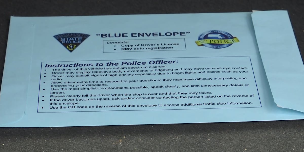 Blue envelope bill advances, aims to ease autism-related traffic stops