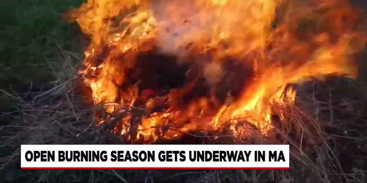 Open burning season begins in Massachusetts