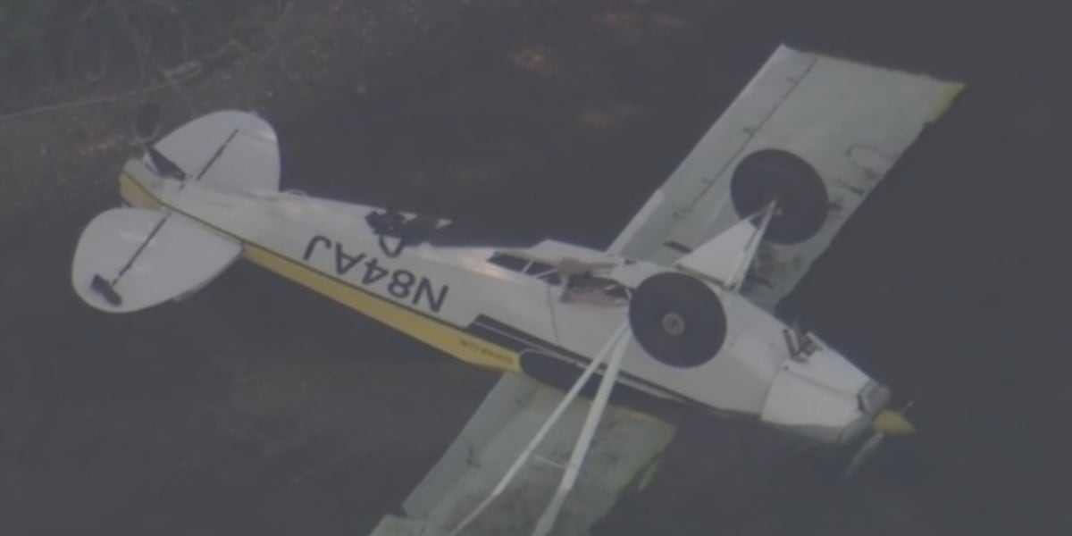 Plymouth plane crash sends pilot to hospital with serious injuries