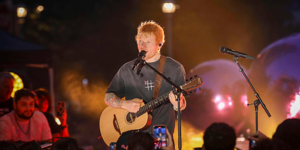Four supporting acts quit Ed Sheeran tour after Macklemore is dropped
