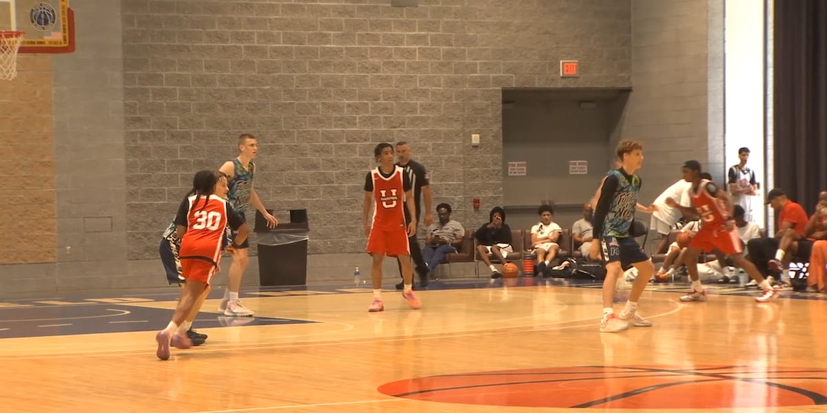 Children from around the world take part in MADE Hoops Global Games at the MassMutual Center