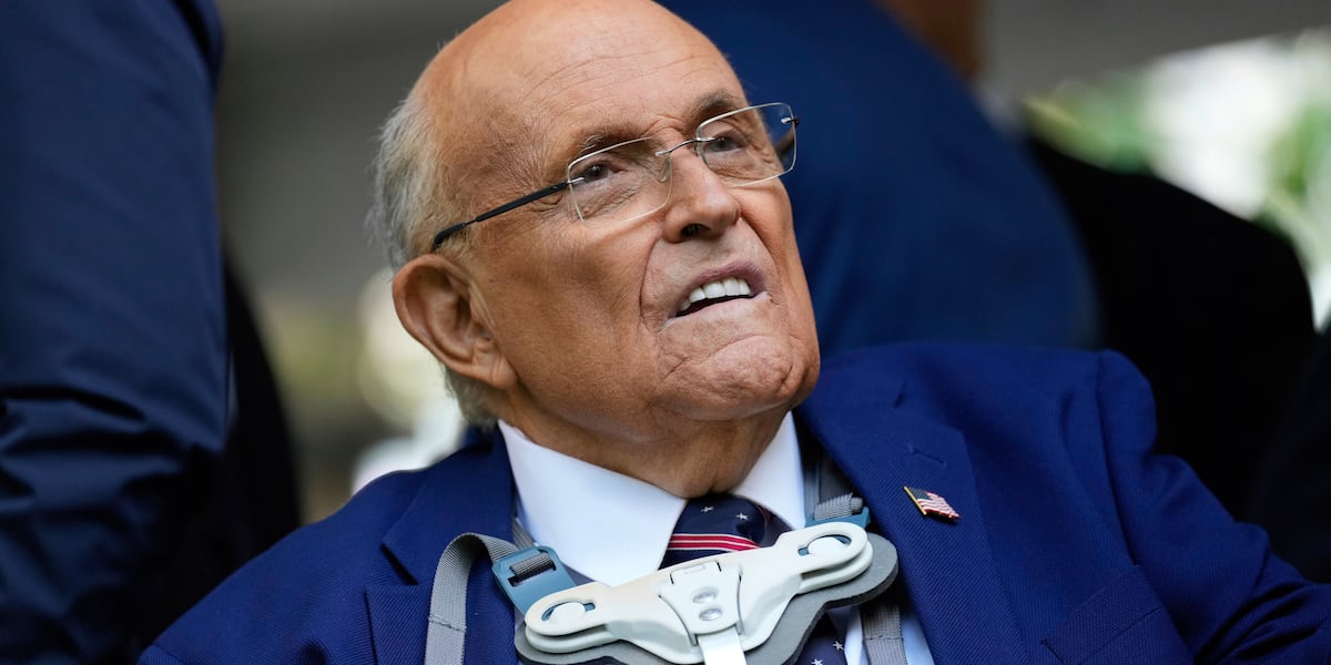 Rudy Giuliani hospitalized in critical condition, his spokesman says