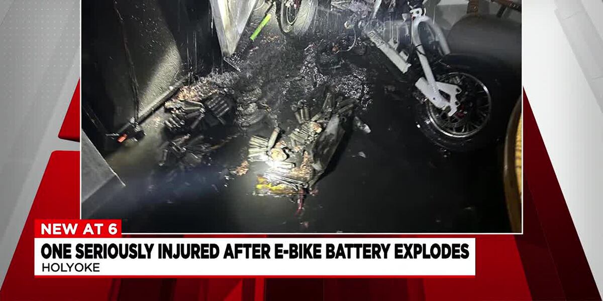 Exploding E Bikes 1 seriously injured, several displaced after e-bike explodes in Holyoke ...