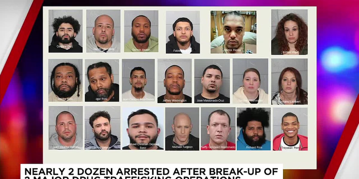 20 suspects arrested, guns and drugs seized following Springfield 20 suspects arrested, guns and drugs seized following Springfield