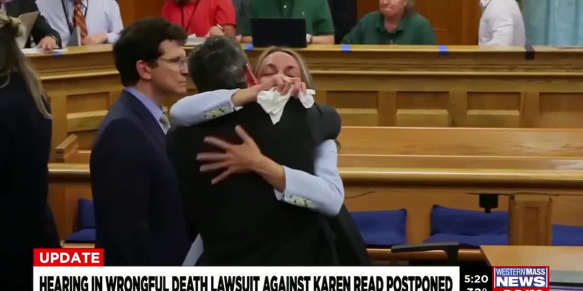 Wrongful death lawsuit hearing against Karen Read postponed