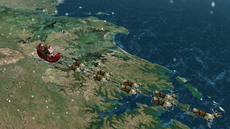 Santa Navigation Tracking Santa: Here’s how Santa delivers to millions of boys, girls ...