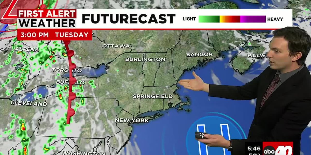 Sunny & Warm Trend Continues Tuesday