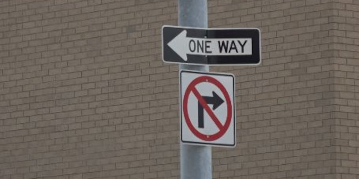 Change in street direction causes confusion among drivers