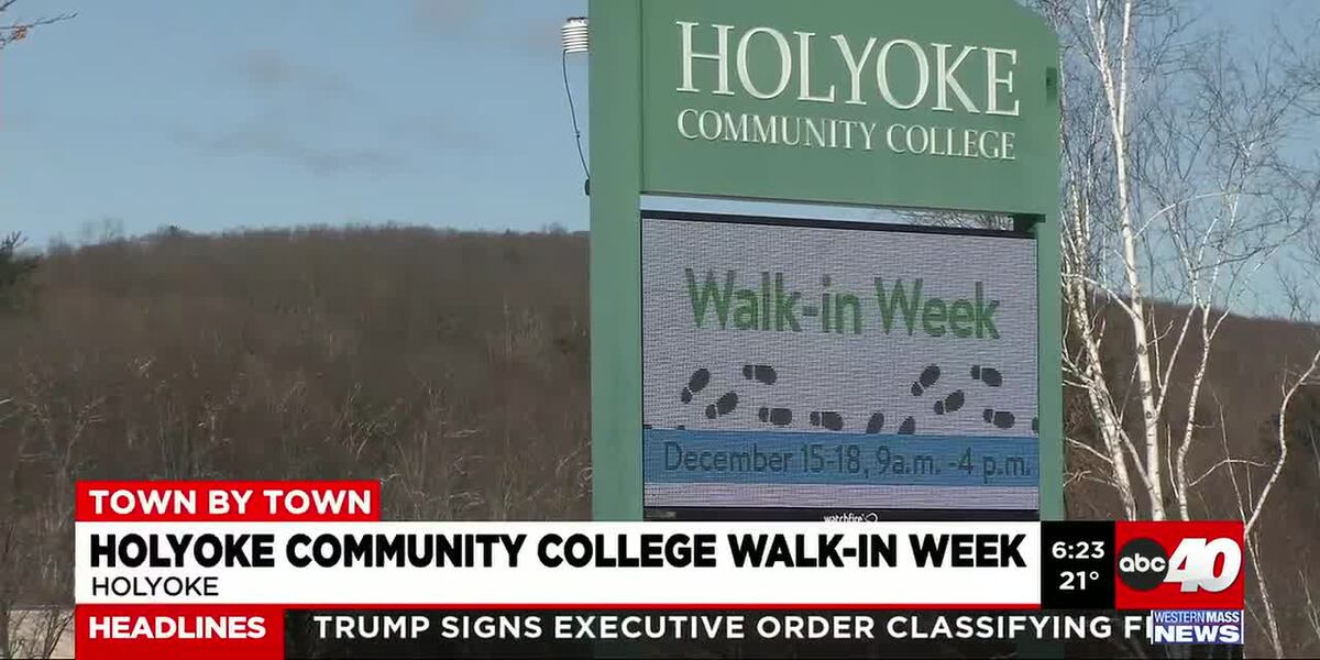 Holyoke Community Colleges kicks off Walk-in Week