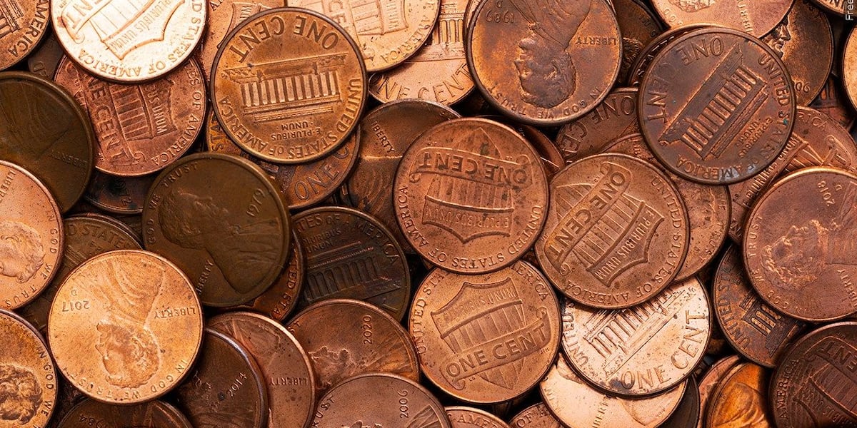 US Mint will press the final penny today as the 1-cent coin gets canceled