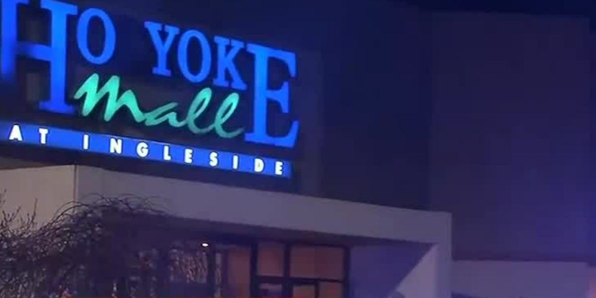 Last minute shoppers seen at the Holyoke Mall