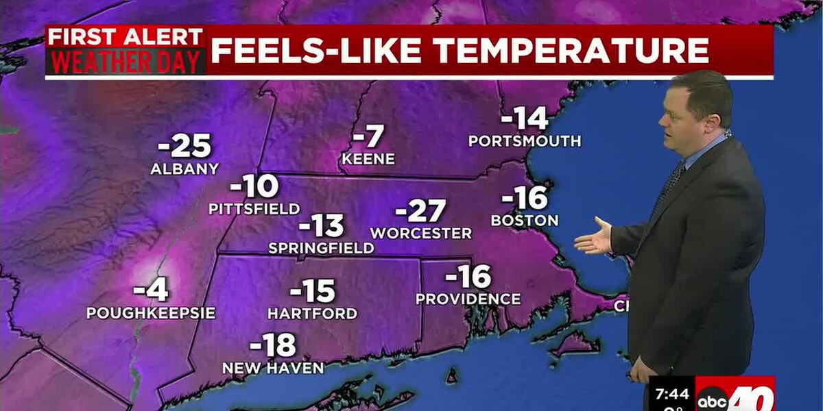 Frigid Start Monday, then Improvement This Week.